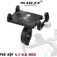 Giá đỡ điện thoại xe đạp MOBILE BRACKET SS-044 cho điện thoại dưới 6.8 inch chất liệu Nhôm, phù hợp đường kính ghi đông 22.2mm-31.8mm - Mai Lee