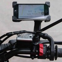 Giá đỡ điện thoại Xe máy 2 in 1 có cổng sạc dự phòng Mẫu mới 2019