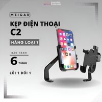 Giá Đỡ Điện Thoại Xe Máy- Kẹp Điện Thoại Gắn Xe Máy C2 Chống Cướp Cực Chắc Chắn