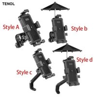 Giá đỡ điện thoại xe máy Khóa cơ khí chống sốc Giá đỡ điện thoại di động