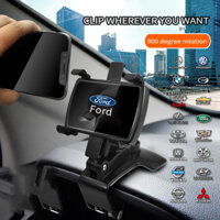 Giá Đỡ Điện Thoại Xoay 360 Độ Gắn Xe Hơi Ford Ranger Raptor Everest Mustang Fiesta Focus Wildtr