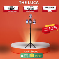 Giá đỡ điện thoại💖FREESHIP💖Giá để điện thoại 3 kẹp cao 2m1- Chân quay điện thoại điều chỉnh chiều cao, hỗ trợ livestream