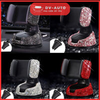 Gía đỡ đính đá cao cấp đặt tablo xe.Gía đỡ điện thoại ô tô 2in1 nhỏ gọn, tiện lợi by DV AUTO