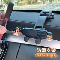 Giá đỡ định vị cố định cửa thoát khí loại đĩa hút Giá đỡ điện thoại di động mới giá đỡ bảng điều khiển xe dễ thương trong xe A8OC