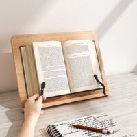 Giá đỡ đọc sách bằng gỗ có thể điều chỉnh Giá đỡ máy tính bảng