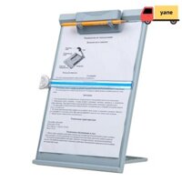 Giá đỡ đọc sách YANE, A4 có kẹp có thể điều chỉnh Giá đỡ tài liệu để bàn, Giá đỡ đọc sách gấp bằng nhựa di động cho văn phòng / trường học / gia đình