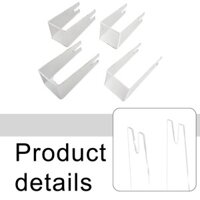 Giá đỡ dơi bóng bàn bằng Acrylic trong suốt có bộ bốn chiếc