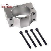 🔥Giá đỡ động cơ kẹp trục chính, Kẹp khung nhôm với 4 ốc vít cho giá đỡ gắn động cơ máy khắc CNC