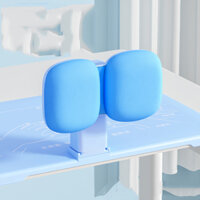 Giá đỡ ,dụng cụ hỗ trợ chống cận thị, gù lưng cho bé, có đệm mút nâng hạ cao cấp  màu xanh, hồng