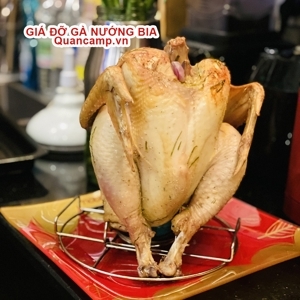 Giá đỡ gà nướng bia Campingmoon BBQ-19