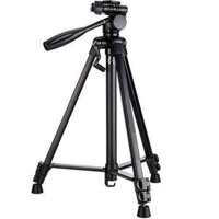 Giá đỡ gậy chụp hình 3 chân có remote Tripod 3388 cho điện thoại máy ảnh hợp kim kéo cao 1m5 xoay 360 -Hàng mới