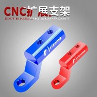 Giá đỡ gương chiếu hậu xe máy điện đa chức năng, thanh nối dài, gương lùi xe điện, giá đỡ mở rộng đơn giản, giá đỡ đèn pha