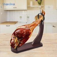 Giá đỡ Ham Shamjina, Dễ sử dụng Giá đỡ Ham Tây Ban Nha đa chức năng chắc chắn Dụng cụ nhà bếp cho râu trang trại