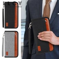 Giá đỡ hộ chiếu LLCY Chặn RFID Hộ chiếu Giá đỡ thẻ ID bền