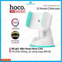 Giá đỡ Hoco CA5 kẹp điện thoại di động trên xe hơi xoay 360 độ đế hít chân không cực kì chắc chắn