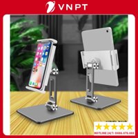 Giá đỡ hợp kim nhôm cao cấp để Ipad, Iphone, kẹp điện thoại, máy tính bảng P38 Loại chắc chắn