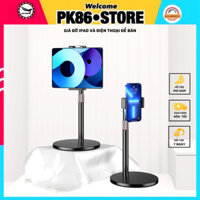 Giá đỡ ipad chân kẹp điện thoại đa năng xoay 360 độ để kê trên bàn kệ xem phim livestream quay hình video chụp hình