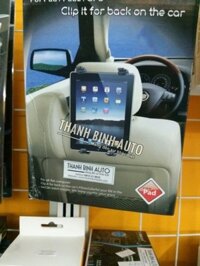 Giá đỡ Ipad sau gối tựa đầu trên xe hơi