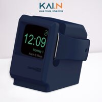 Giá Đỡ Kai.N Monitor Silicone Stand Dành Cho Dock Sạc Apple Watch Ultra Apple Watch Series 1-8SESE 2022 - Hàng Chính Hãng - blue