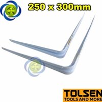 Giá đỡ kệ chữ L Tolsen 51016 kích thước 250mm x 300mm (2 cái) – CÔNG TY TNHH DỤNG CỤ CƠ KHÍ THANH TRÚC