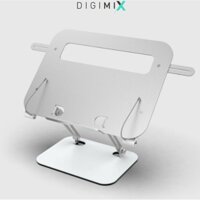 Giá đỡ kê đọc sách đa năng Digimix R13, R13R kiêm để ipad laptop full hợp kim nhôm cao cấp, chân xoay 360 độ tiện lợi.