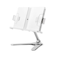 Giá đỡ kê đọc sách kẹp cạnh bàn cao cấp từ nhựa ABS và hợp kim nhôm, điều chỉnh độ cao, tư thế sử dụng AP-7KB