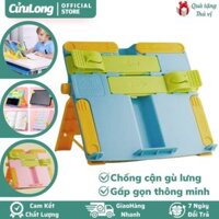 Giá Đỡ Kệ Sách Chống Cận Thị Chống Gù Lưng Để Bàn Học Tập cột sống cho trẻ và người lớn đa năng thông minh