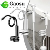 Giá đỡ kẹp Camera an ninh GAOSU, Giá đỡ sách có thể điều chỉnh không đục lỗ Kẹp máy tính để bàn, Vật tư cải tiến nhà an toàn bền bỉ Tủ hỗ trợ ống thép mạ kẽm