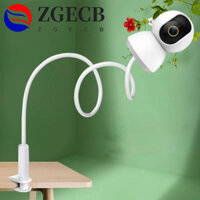 Giá đỡ kẹp Camera an ninh ZGECB, Giá đỡ sách có thể điều chỉnh không đục lỗ Kẹp máy tính để bàn, Vật tư cải tiến nhà an toàn bền bỉ Tủ hỗ trợ ống thép mạ kẽm