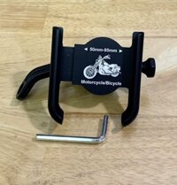 Giá đỡ kẹp điện thoại 3312 / 03-H2/ C4 loại xịn trên xe máy gắn chân kính cao cấp (giống mẫu A5)