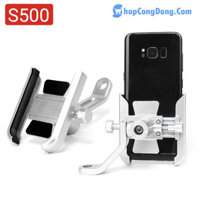 Giá đỡ kẹp điện thoại chắc chắn trên xe máy S500 chống giật Scd3780
