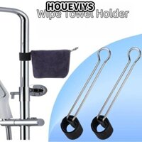 Giá đỡ khăn bát đĩa HOUEVIYS, Bộ phận vòi chậu rửa đa chức năng Giá treo khăn, Kệ lau nhà bếp bằng kim loại linh hoạt đa năng Tiện ích nhà bếp