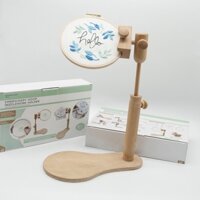 Giá đỡ khung thêu bằng gỗ sồi cao cấp có thể tháo lắp