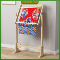 Giá Đỡ Khung Tranh Thêu Chữ Thập Bằng Gỗ Có Thể Điều Chỉnh Xoay 360 Độ Hydrogen065