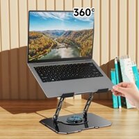 Giá đỡ laptop đa năng đế xoay kim loại T16