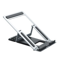 Giá đỡ laptop, giá kê máy tính nhôm tản nhiệt có thể gấp gọn CCT8 kích thước lớn