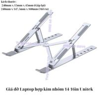 Giá đỡ Laptop hợp kim nhôm 14-16in Unitek