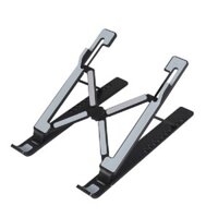 Giá đỡ laptop, kệ laptop tản nhiệt 6 nấc chỉnh được độ cao, có thể gập gọn