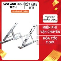 Giá Đỡ Laptop, Kê Macbook Bằng NHÔM 2 CHỐT CAO CẤP Gấp Gọn - Kệ Đỡ Máy Tính - Tản nhiệt - Chịu Lực Siêu Tốt