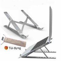 Giá Đỡ Laptop, Máy Tính Bảng Hợp Kim Nhôm Gấp Gọn Điều Chỉnh Nhiều Góc Độ + Kèm Túi Đựng - Selena_officialstore