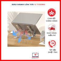 Giá đỡ laptop, máy tính xách tay chất liệu nhựa và nhôm đồ bền chắc chắn phù hợp với laptop kích thước từ 10 đến 18 inch