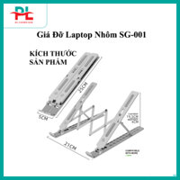 Giá Đỡ Laptop Nhôm SG-001 20inch/  16inch nhôm AA