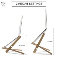 Giá đỡ laptop S-Dragonfly siêu gọn nhẹ I Decor bàn làm việc