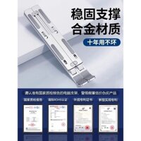 Giá đỡ laptop tương thích với Savior Y9000P/R7000P, đế làm mát Z4 bằng hợp kim nhôm, hỗ trợ laptop chơi game 16 inch 17, nâng cao độ cao cho máy tính bảng MacBook di động