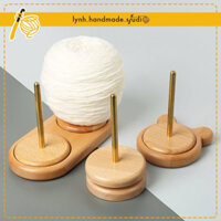 Giá Đỡ Len Trục Xoay Gỗ Sồi - Dụng cụ giữ cuộn len, tiện lợi