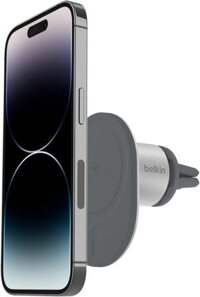 Giá đỡ lỗ thông hơi ô tô từ tính Belkin cho iPhone 14, 13, 12 và tương thích MagSafe