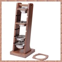 Giá đỡ lọc cà phê Espresso - Quả óc chó đen, Giá đựng bát bột cà phê, Giá đựng giỏ đựng đồ Espresso (R F C V)