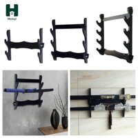 Giá đỡ lưu trữ Hoyl Giá đỡ móc treo tường Giá trưng bày cho Wakizashi Tanto