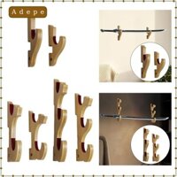 Giá đỡ màn hình treo tường Giá đỡ móc trang trí đa năng bằng tre cho cần câu