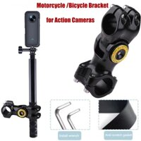 Giá Đỡ Máy Ảnh Gopro Hero 11 Gắn Tay Lái Xe Đạp / Mô Tô Cố Định Cho DJI Osmo Action 3 Insta360 X3